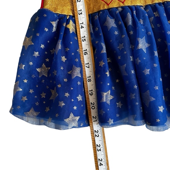 WONDER WOMAN GIRLS DRESS WITHOUT CAPE SZ 4T - Picture 4 of 10